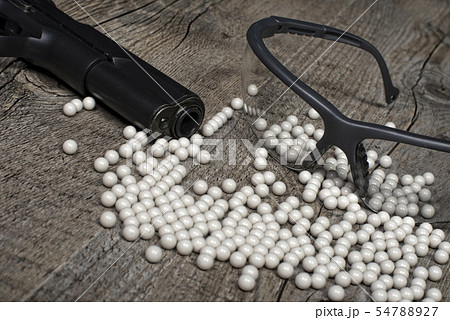 airsoft gun with glasses airsoft gun with glasses 54788927