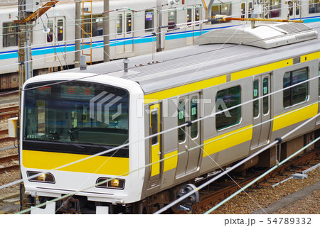 三鷹車両センターの総武線 三鷹車両センターの総武線 54789332