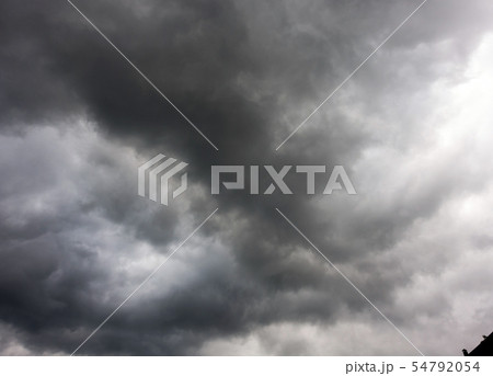 Dark and Dramatic Storm Clouds Area Background 54792054