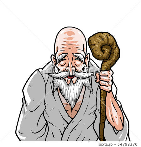 白着物左杖右後ろ手 54793370
