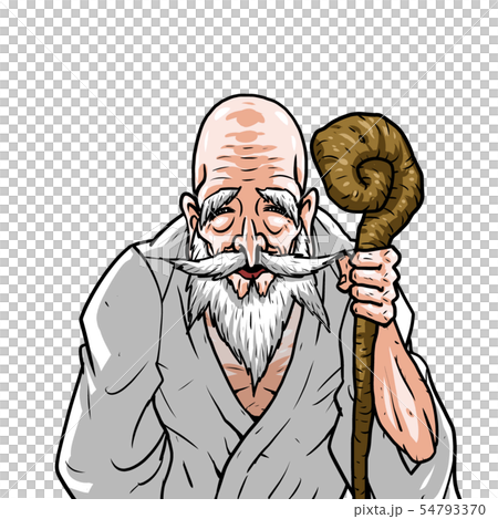 白着物左杖右後ろ手 54793370