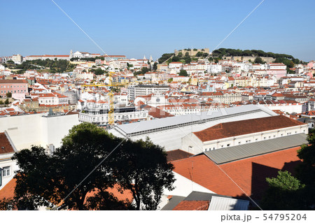 リスボン サン・ペドロ・デ・アルカンタラ展望台から リスボン サン・ペドロ・デ・アルカンタラ展望台から 54795204