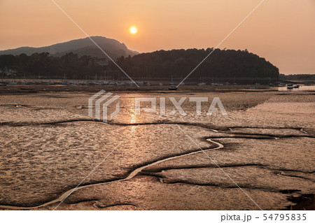Wales with Conwy bay  in United Kingdom 54795835
