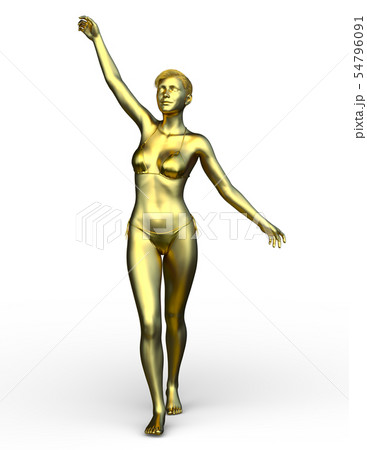 金の像 54796091