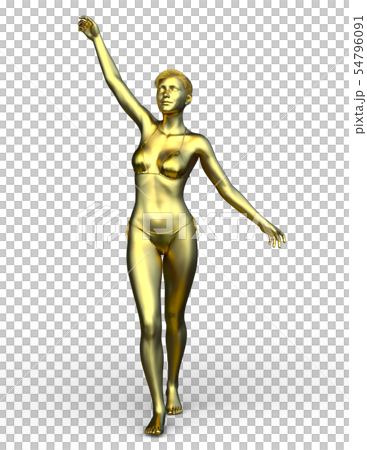 金の像 54796091