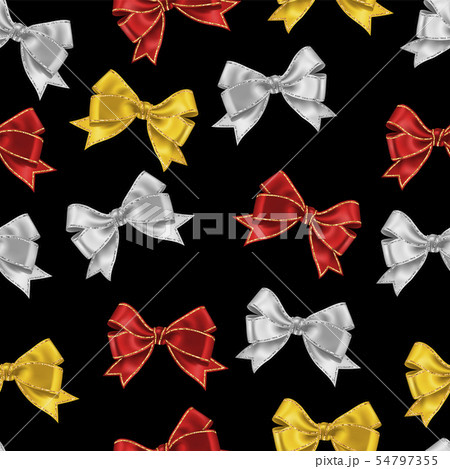 Seamless pattern isolated on white with realistic Seamless pattern isolated on white with realistic 54797355
