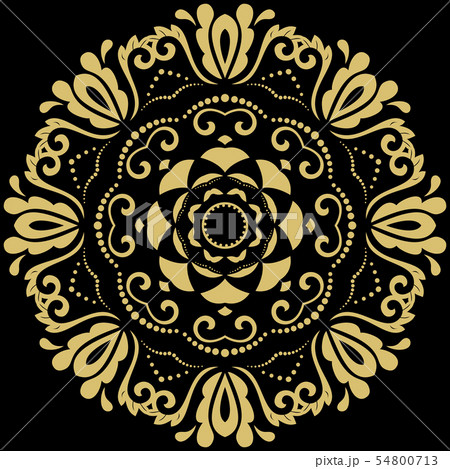 Oriental Abstract Vector Pattern 54800713