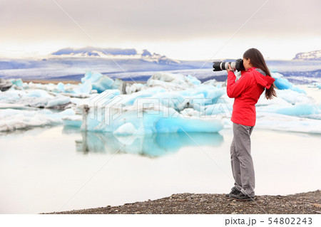 Nature landscape photographer taking on Iceland 54802243
