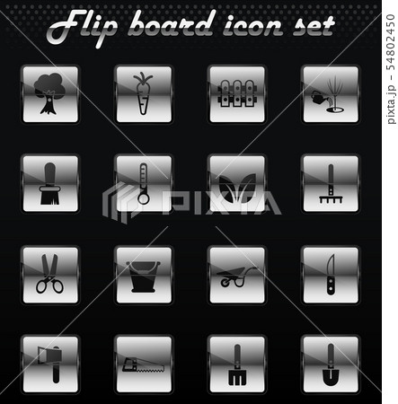 gardening icon set gardening icon set 54802450