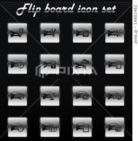 car service icon set 54802462