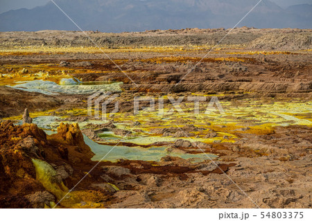 ダロール火山　ダナキル砂漠 54803375