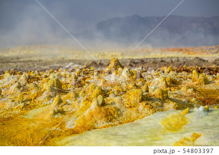 ダロール火山　ダナキル砂漠 54803397