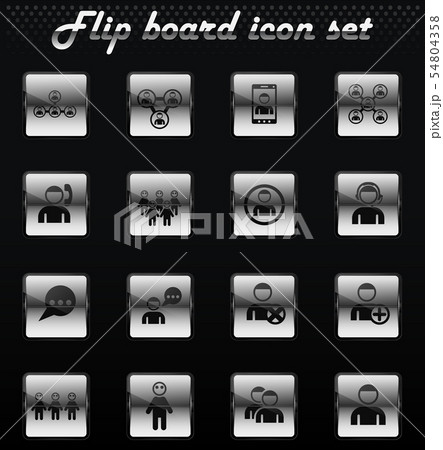 community icon set 54804358