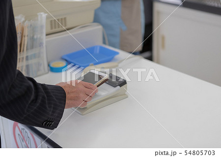 コンタクトレス決済 54805703