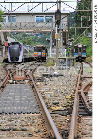 JR大糸線　南小谷駅 54806036