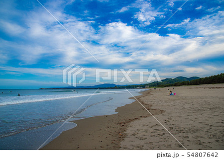 空と海と砂浜 空と海と砂浜 54807642