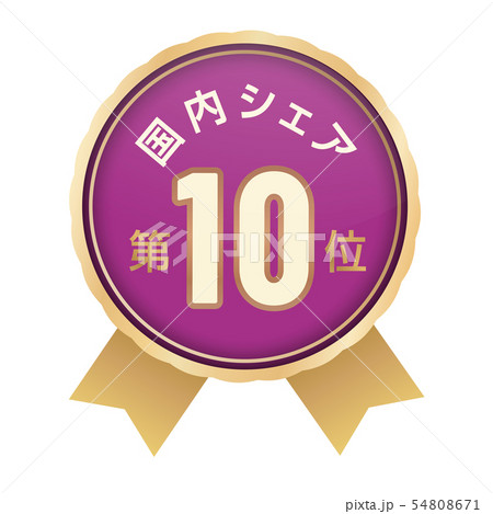 国内シェアランキング　10位 54808671