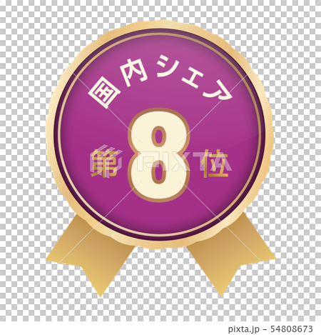 国内シェアランキング　8位 54808673