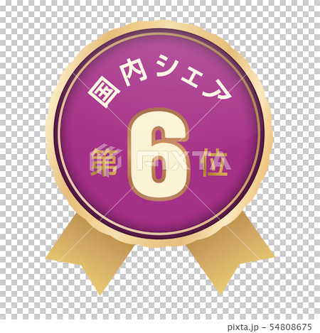 国内シェアランキング　6位 54808675