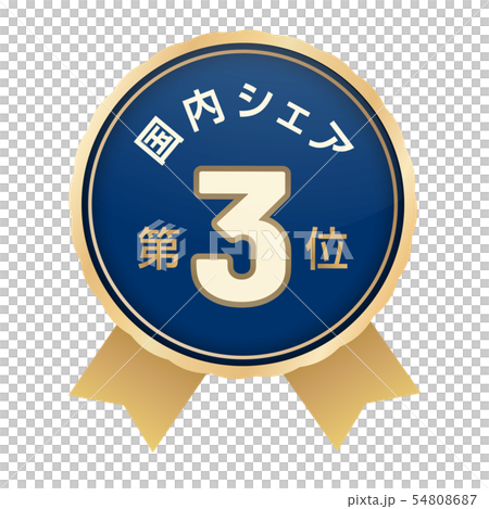 Domestic share ranking third place 54808687