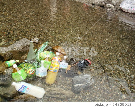渓流　川　田舎の風景 54809012