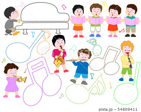 子供たちのコンサート 54809411