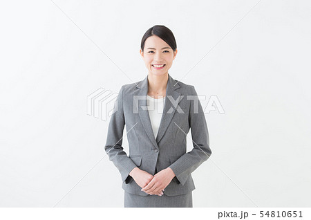 20代女性　グレースーツ 54810651