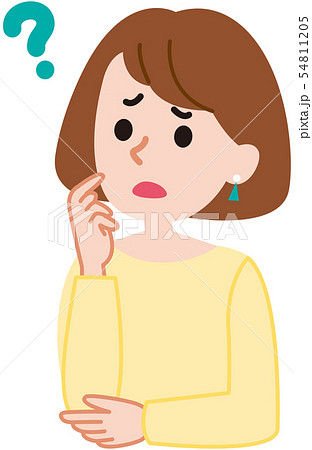 疑問　ハテナ 54811205