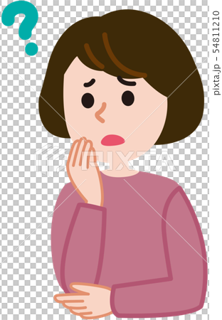 疑問　ハテナ 54811210