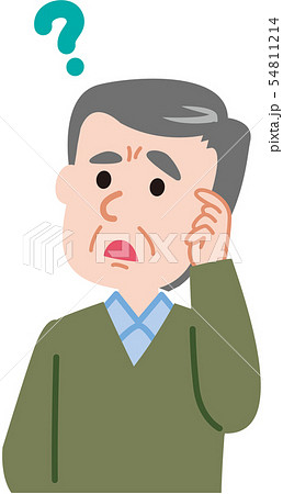 疑問　ハテナ 54811214