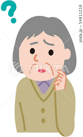 疑問　ハテナ 54811216