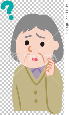 疑問　ハテナ 54811216