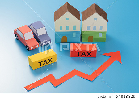 税金　TAX　イメージ 54813829