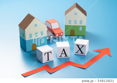 税金　TAX　イメージ 54813831