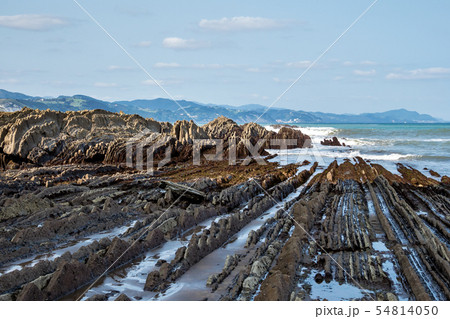 The Itzurum Flysch in Zumaia - Basque Country, Spain 54814050