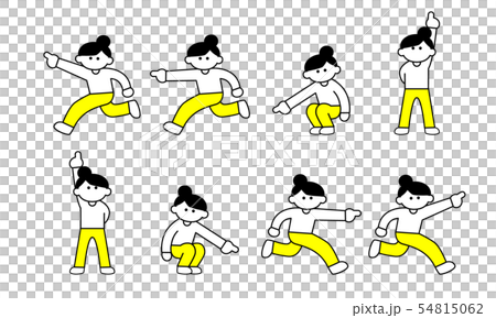 黃色便衣女人指(變形) 黃色便衣女人指(變形) 54815062