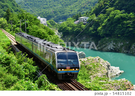 土讃線 特急南風 三縄-祖谷口 土讃線 特急南風 三縄-祖谷口 54815102