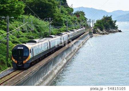 特急しおかぜ　8600系　海岸寺 54815105