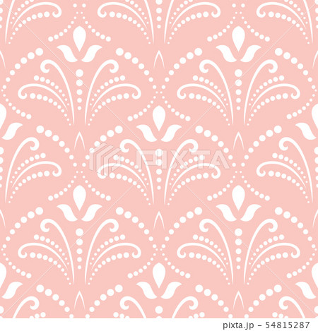 Floral Fine Seamless Vector Pattern 54815287
