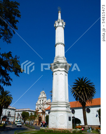 Obelisk of Freedom in bolivian Sucre 54815473