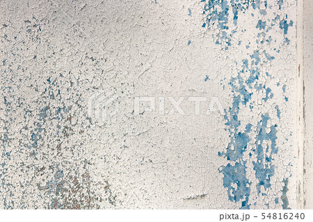 Old wooden wall, shabby paint as background 54816240