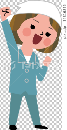 Guts pose for working women 54816856