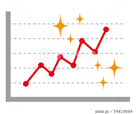 アイコン 線 アップ グラフ 折れ線グラフ 株価 チャートのイラスト素材 アイコン 線 アップ グラフ 折れ線グラフ 株価 チャートのイラスト素材