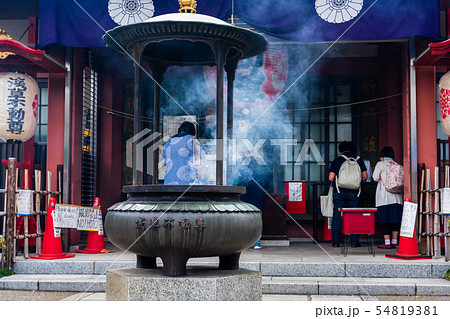 浅草　浅草寺　常香炉　ほおずき市 54819381