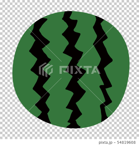 Watermelon illustration whole Watermelon illustration whole 54819608