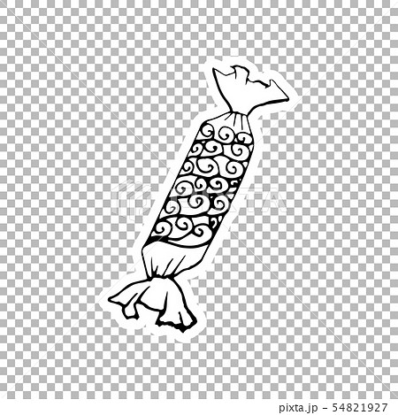 Sweets Sticker ornate illustration Sweets Sticker ornate illustration 54821927
