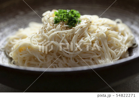 ソーメンのマヨネーズ醤油和え ソーメンのマヨネーズ醤油和え 54822271