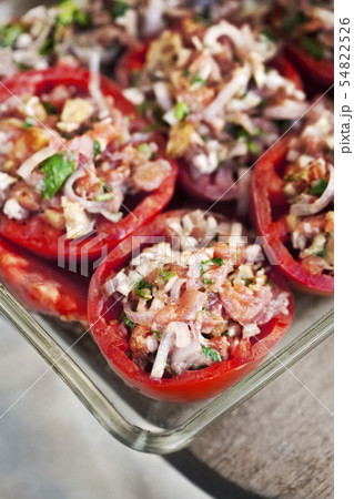 Stuffed tomatoes Stuffed tomatoes 54822526