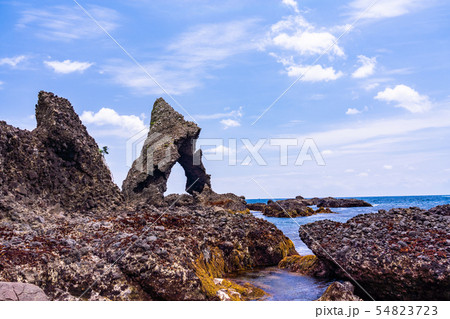 （静岡県）南伊豆タライ岬　逢ヶ浜の奇岩 54823723