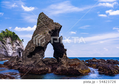 （静岡県）南伊豆タライ岬　逢ヶ浜の奇岩 54823726